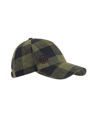 Beretta Lodge Checkered Cap Green Moss Check